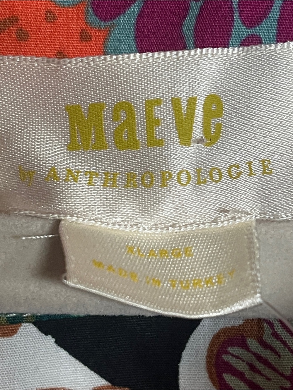 Maeve Bettina Tiered Maxi Dress from Anthropologie size XL NWT - Picture 2 of 10